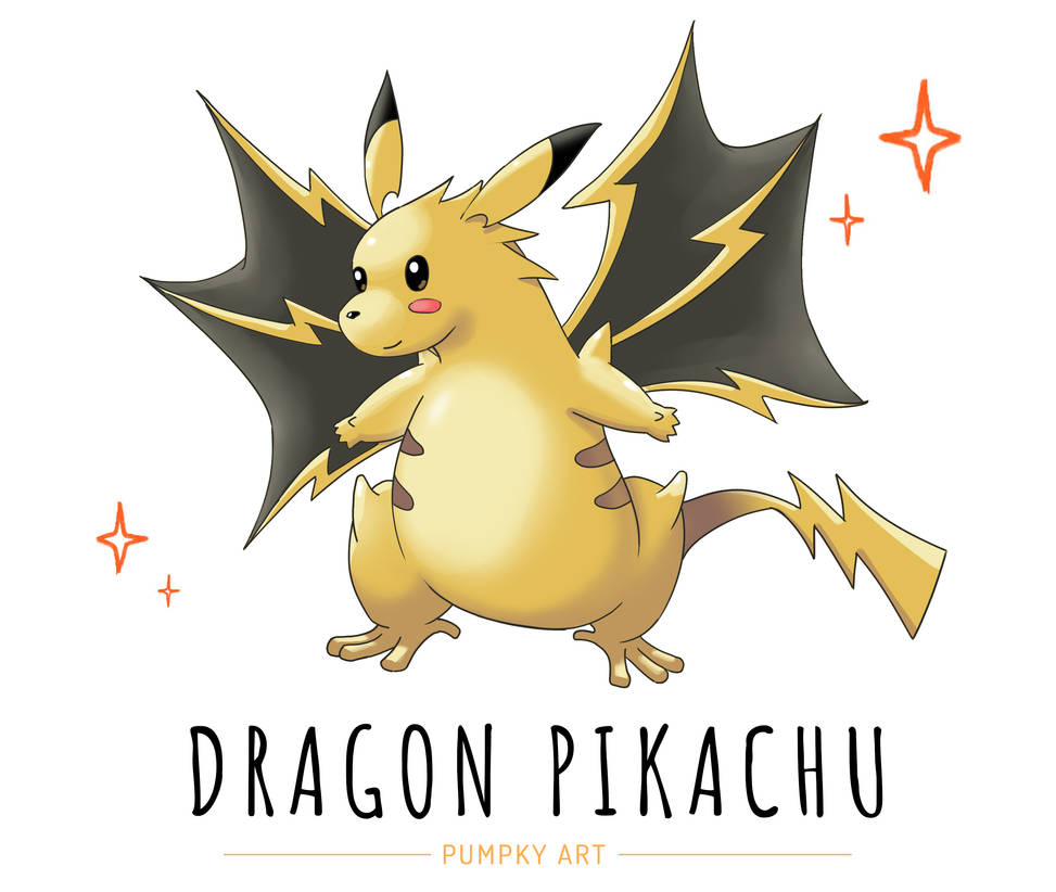 DRAGON PIKACHU by PumpkyArt on DeviantArt