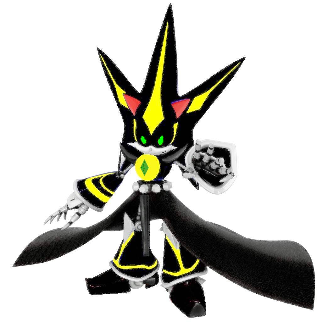 Super Neo Metal Sonic by moodyEquinox on DeviantArt