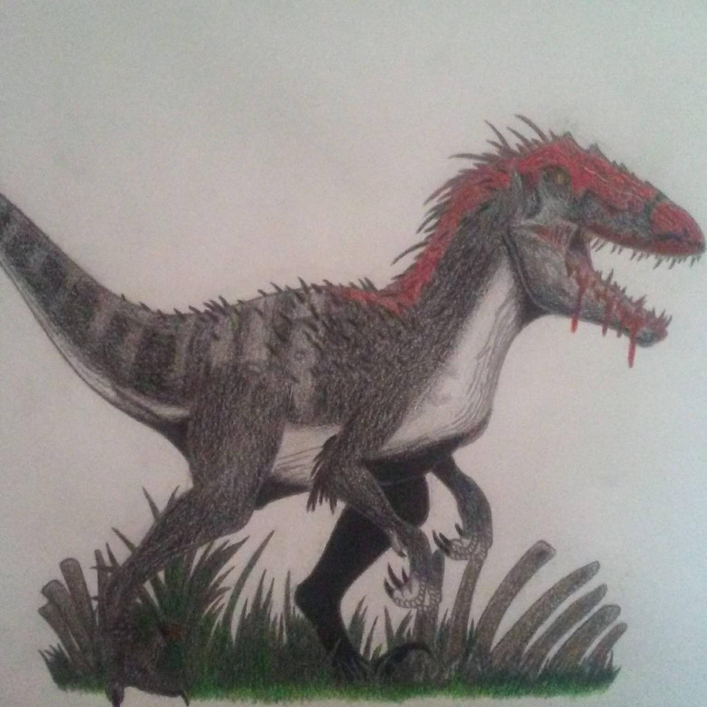 Endo Raptor Drawing Jurassic World: Fallen Kingdom Indoraptor by eryopticraptor on DeviantArt