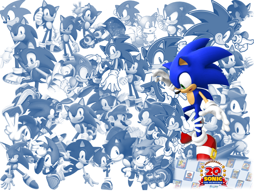 Sonic 20th Wallpaper