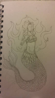 Work Doodles: Mermaid