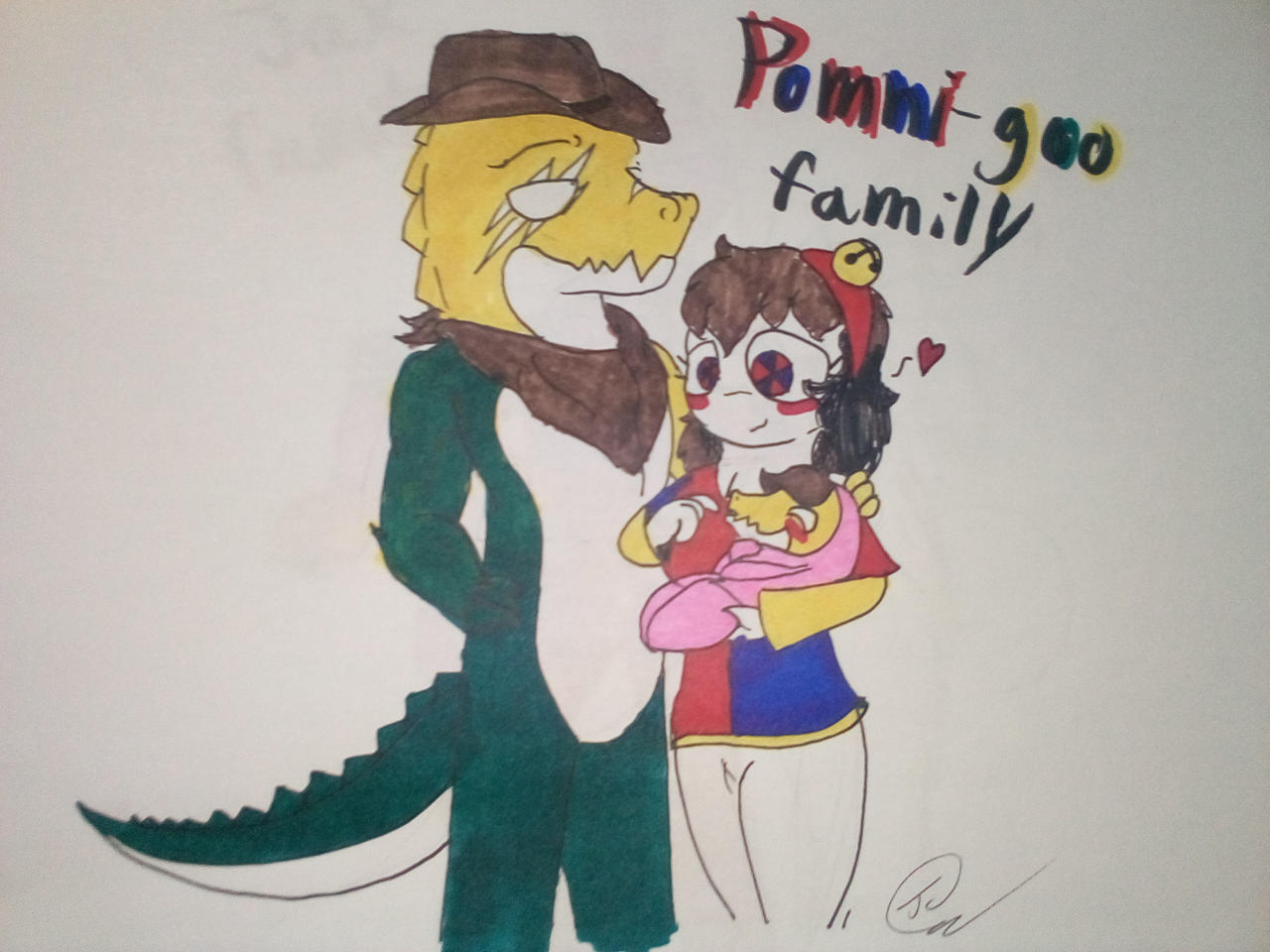 TADC family photo: Pomni x Gummigoo by josecedillo1204 on DeviantArt