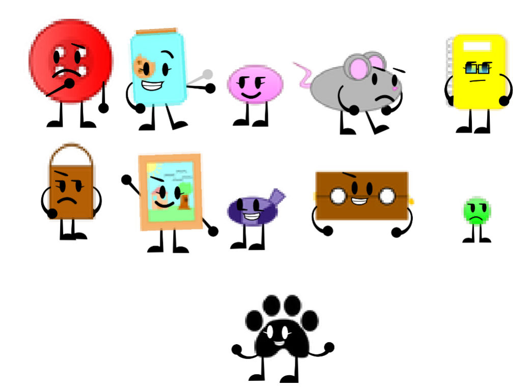 Bfdi Side Characters OP characters in BFDI style by MasiaBallTheDeviant on DeviantArt