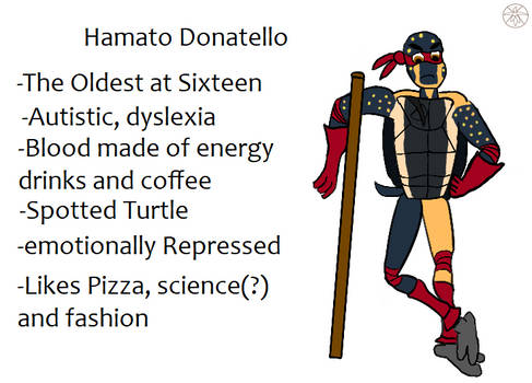 Donnie Reference(TMNT Mystic Elements AU)
