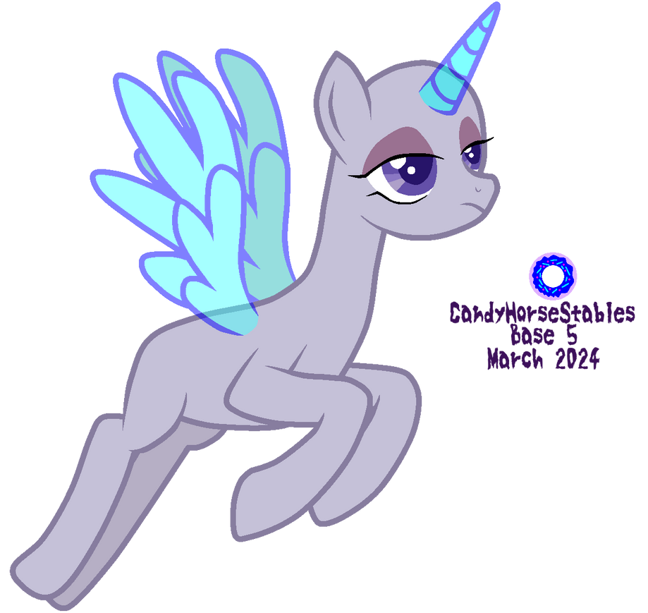 (MLP Base) Inky Rose Base 1 by CandyHorseStables on DeviantArt