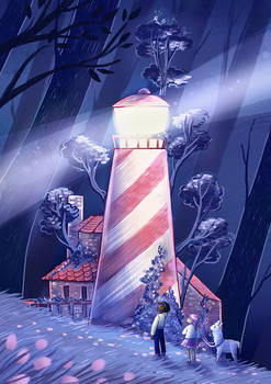 The Lighthouse in the Forest