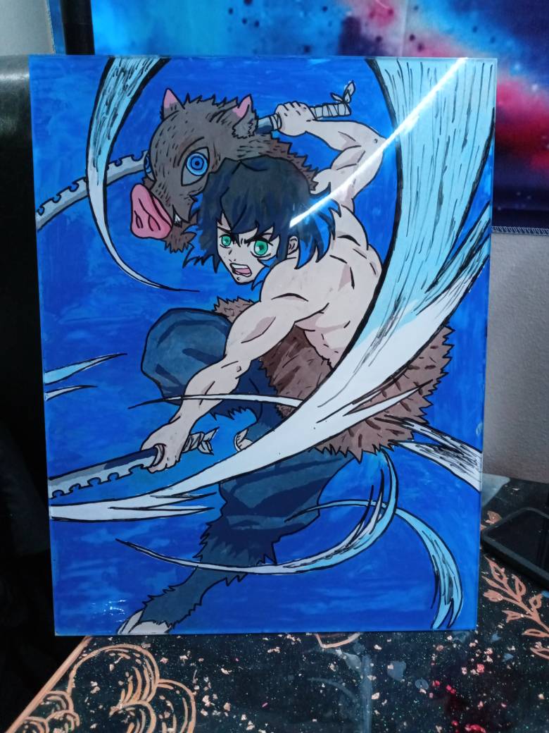 neon Inosuke by breeniebaby on DeviantArt