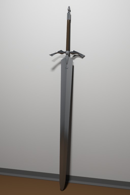 3d Claymore Sword