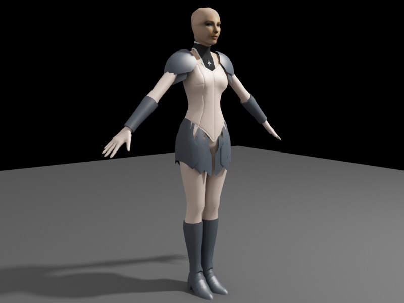 Claymore Warrior WIP 3