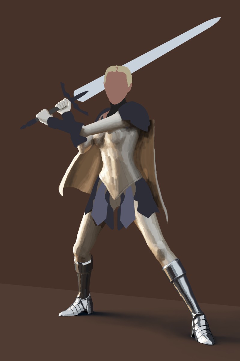 Claymore Fan Art 3 WIP