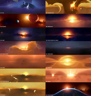 Homeworld 2 Space Backgrounds