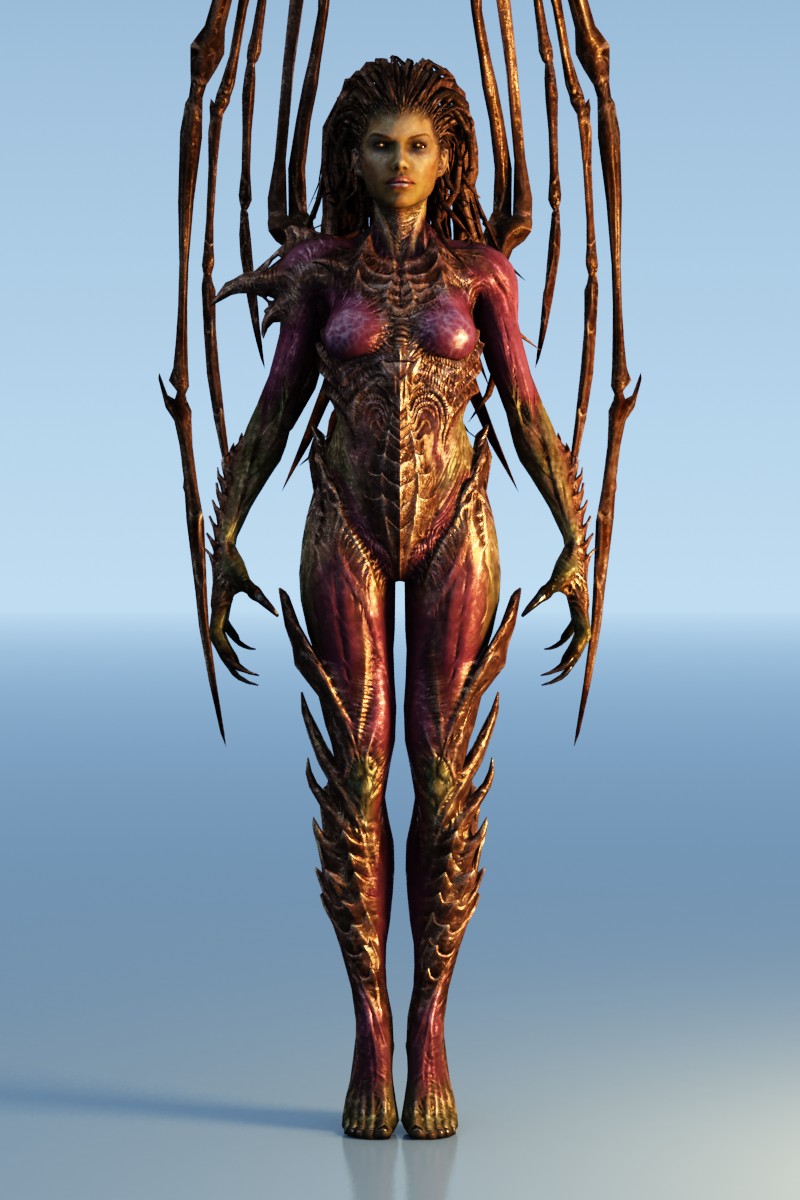 Starcraft II Kerrigan Model