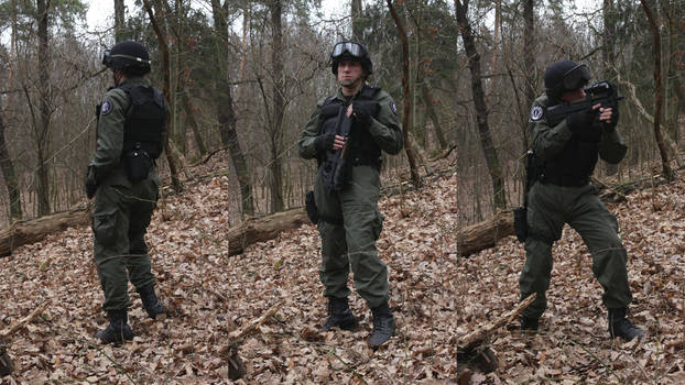 Stargate SG-1 Cosplay on Location