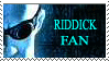 Riddick fan Stamp