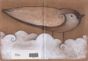 A Narrative Book Cover- Cloud Bird (SBP 2013)