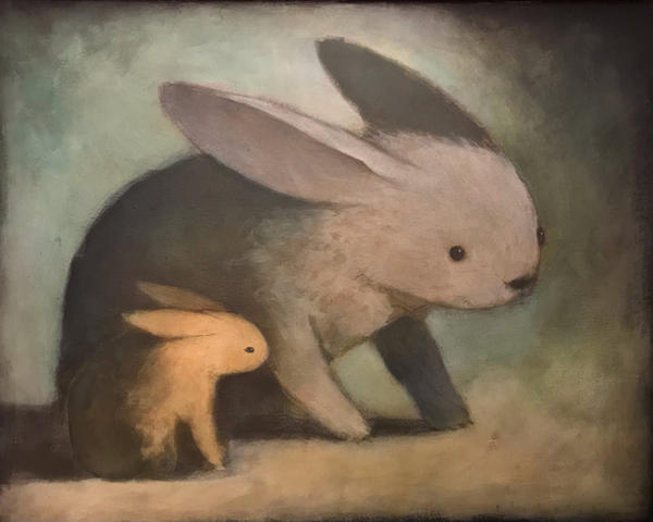 Two Rabbits Looking by SethFitts on DeviantArt