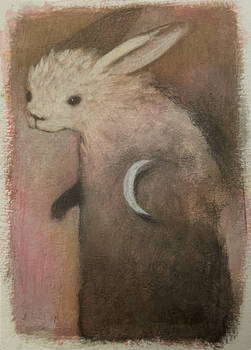 Rabbit with Crescent