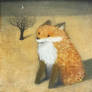 Fox Spirit with Sleeping Tree