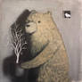 Bear carrying a White Tree