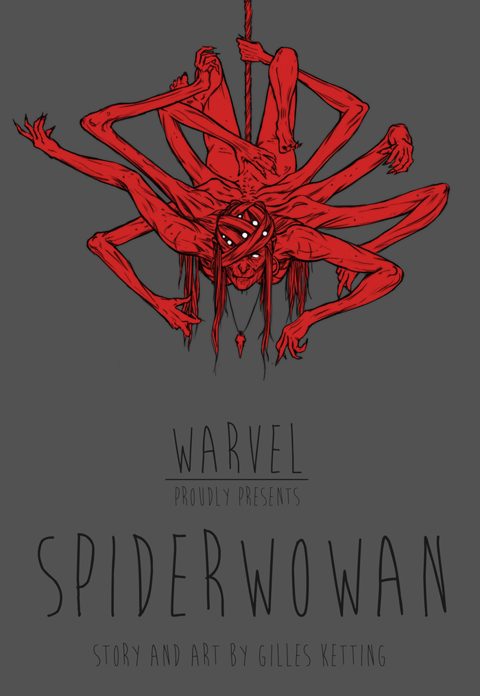 Spiderwoman - the variant cover