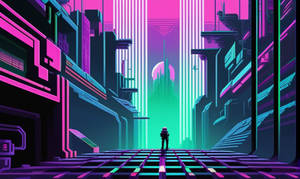 The Grid: 16 Bit Dialup Cyberpunk Edition