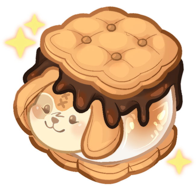 s’more puppy plush of grahams