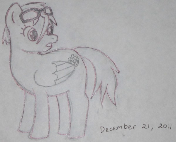 Original Hogosha Pony Sketch