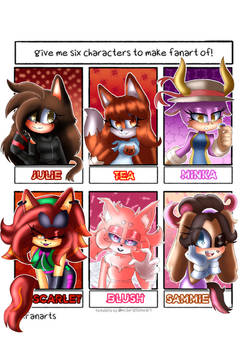 Sonic oc Fan Art part 3