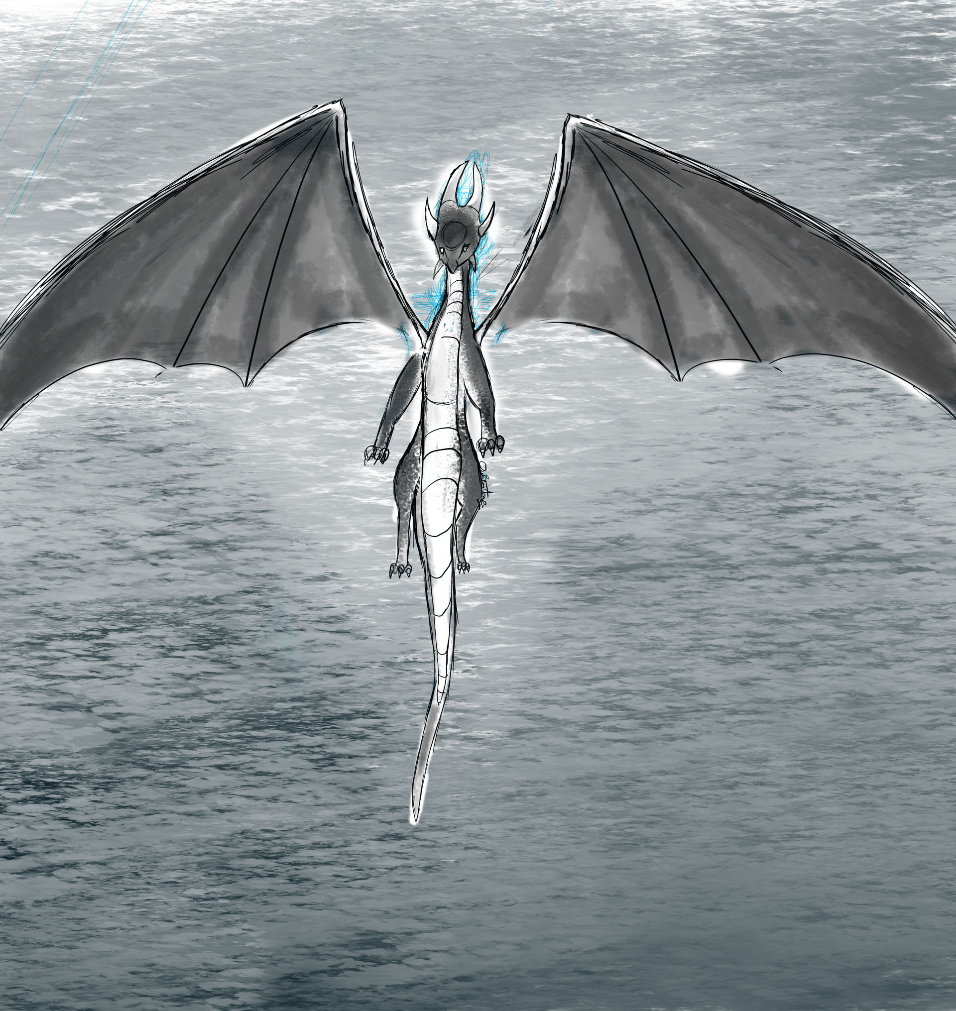 Cyndro Cynder Sketch by QTheDragon on DeviantArt