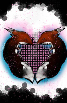 Foxes in love
