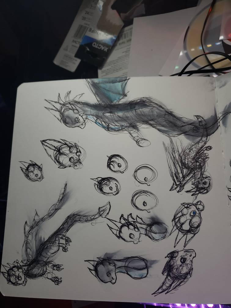 Cyn doodles by QTheDragon on DeviantArt