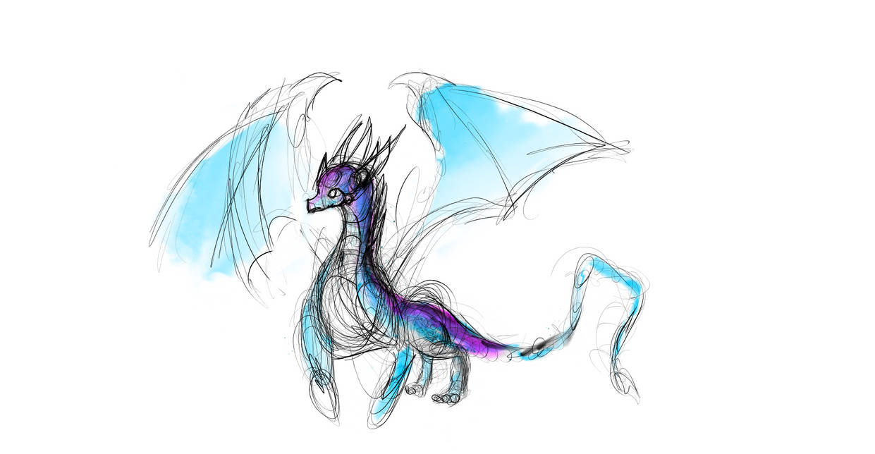 Dragon Chicken Scratch Pattern Cynder Chicken Scratch Sketch by QTheDragon on DeviantArt