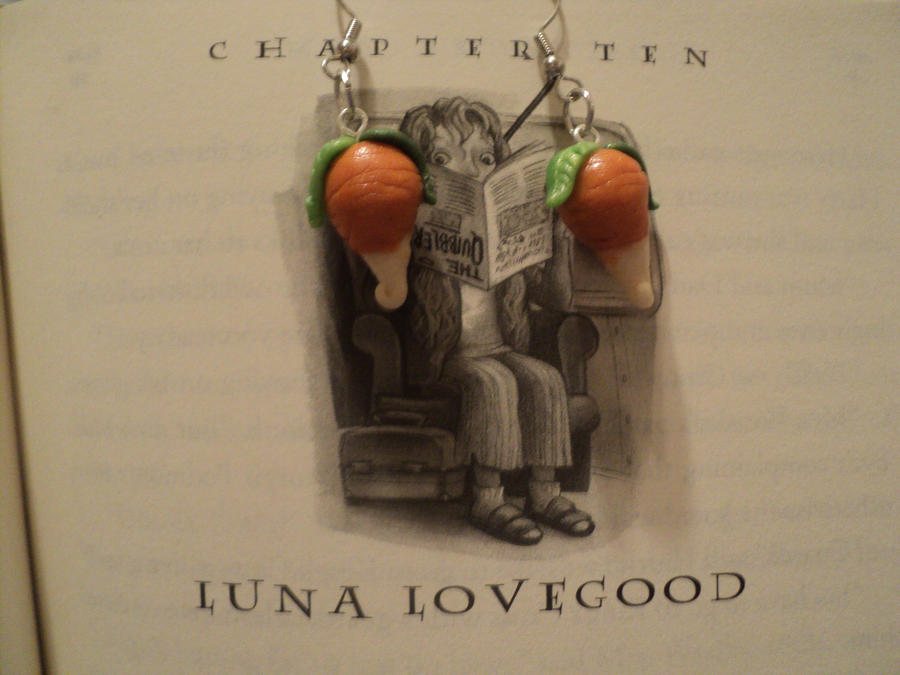 Luna Lovegood's Dirigible Plum Earrings