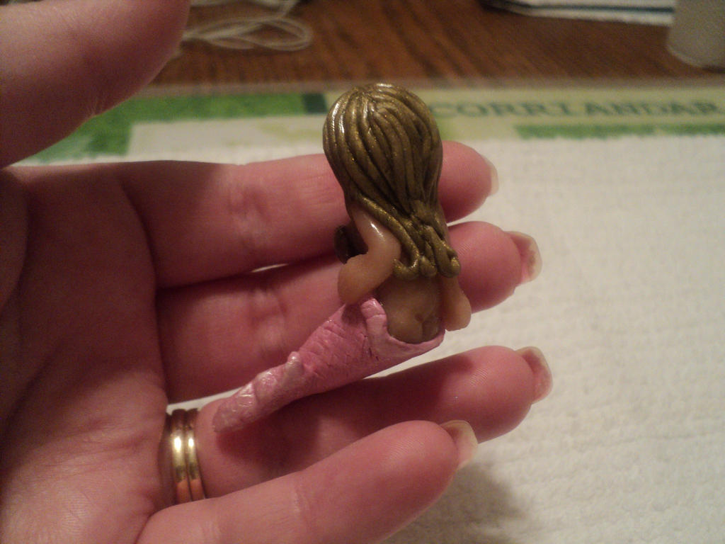 Mermaid Figurine - back