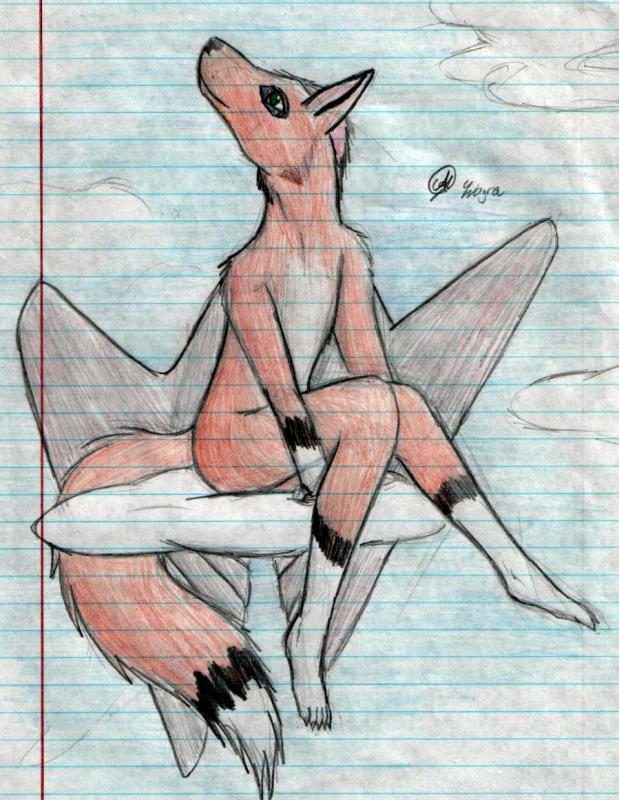 Sitting on a Cloud by WayraHyena on DeviantArt
