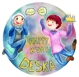 Happy B'Day Deska