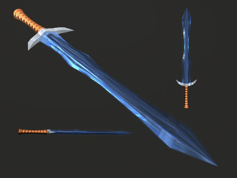 Diablo II Crystal Sword
