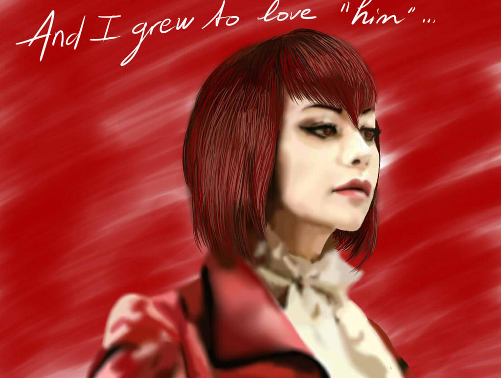 Save Red Lady The red lady by Apormenos on DeviantArt