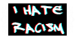 I Hate Racism Stamp