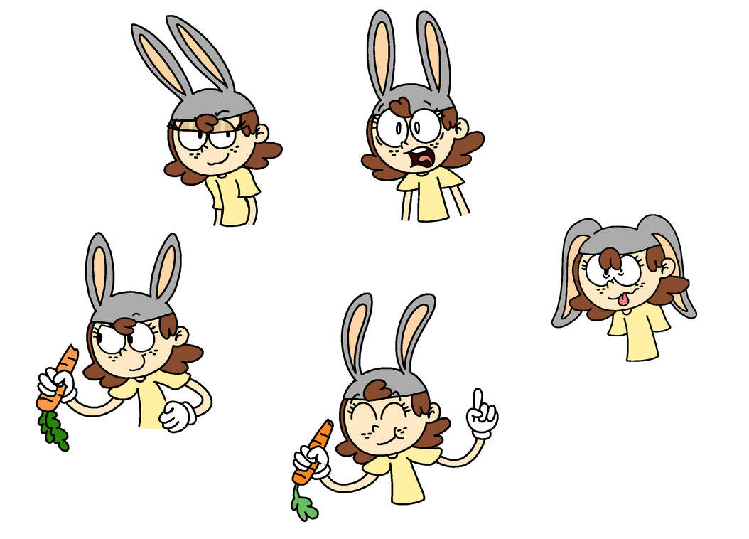 Bio675 Rabbit Bunnie Does More Faces by BIO675 on DeviantArt