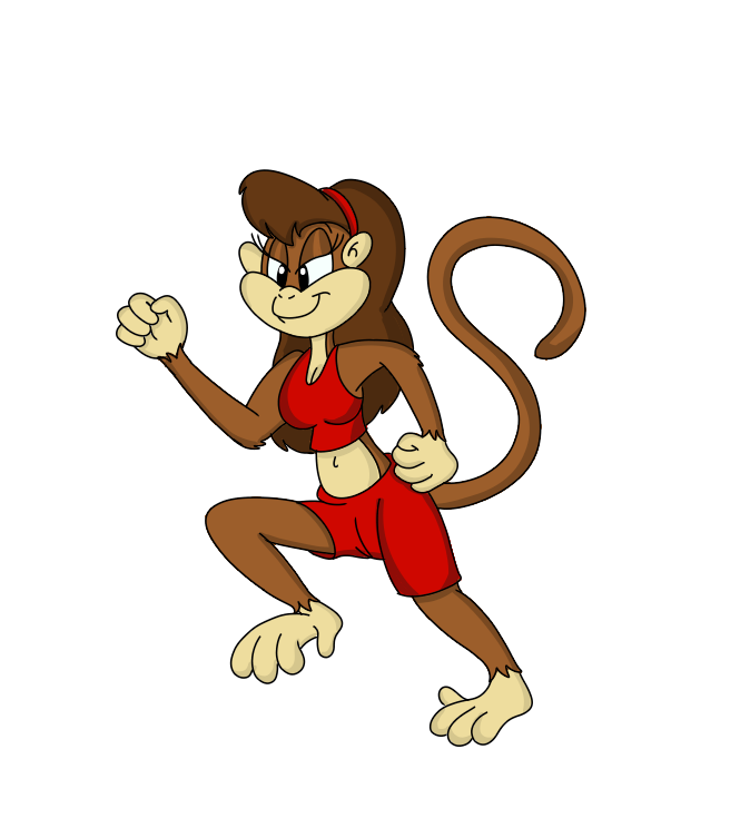 Girl Rally Monkey A Another Monkey Girl by BIO675 on DeviantArt