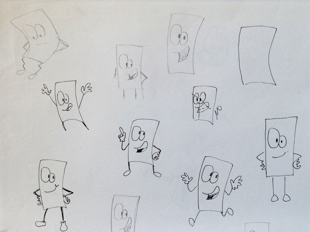 Rectangular Guy The Yesteryears: The faces of RectangleGuy by BIO675 on DeviantArt