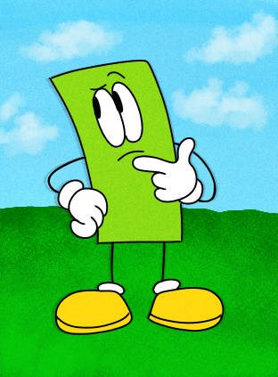 Rectangle Guy RectangleGuy is Thinking by BIO675 on DeviantArt