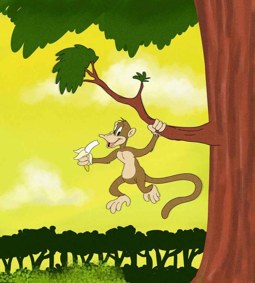 Monkeys Cartoon Deviantart Monkey by BIO675 on DeviantArt
