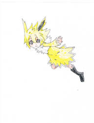 Jolteon In Human Form