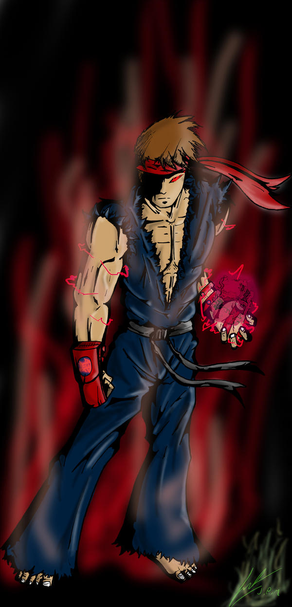 Evil Ryu Throw Pose Evil Ryu by Lesramo on DeviantArt
