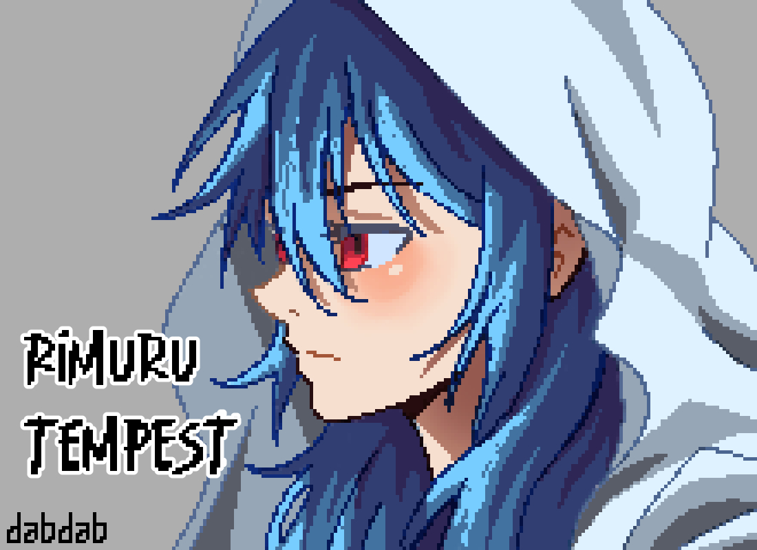 Piskel Rimuru Rimuru Pixel by artdabdab on DeviantArt