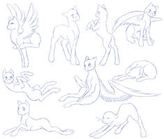 Pony Poses Pack 2 - F2U