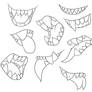 F2U Lineart - More Teeth