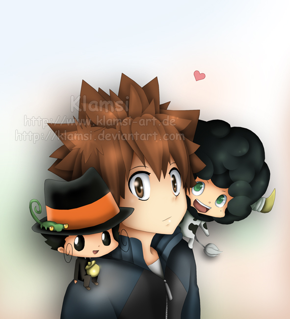 Tsuna Lambo Reborn Kyaaa XD